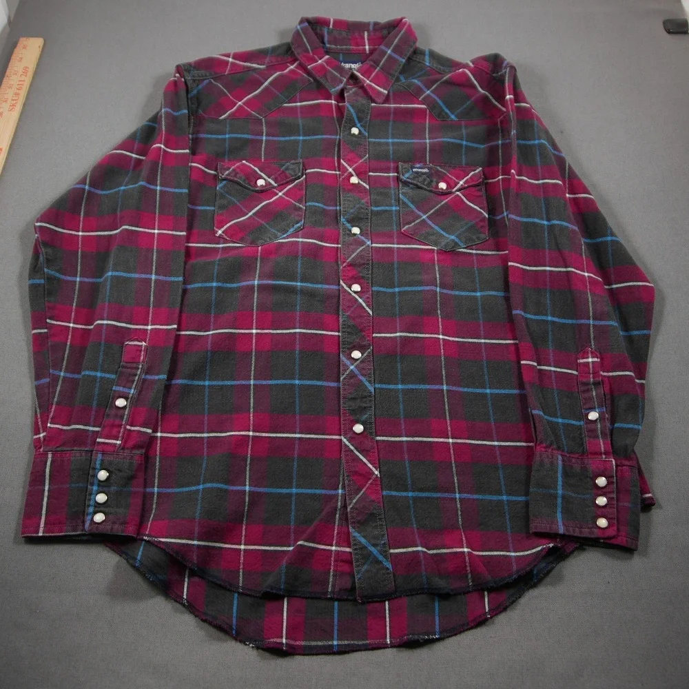 Wrangler western snap